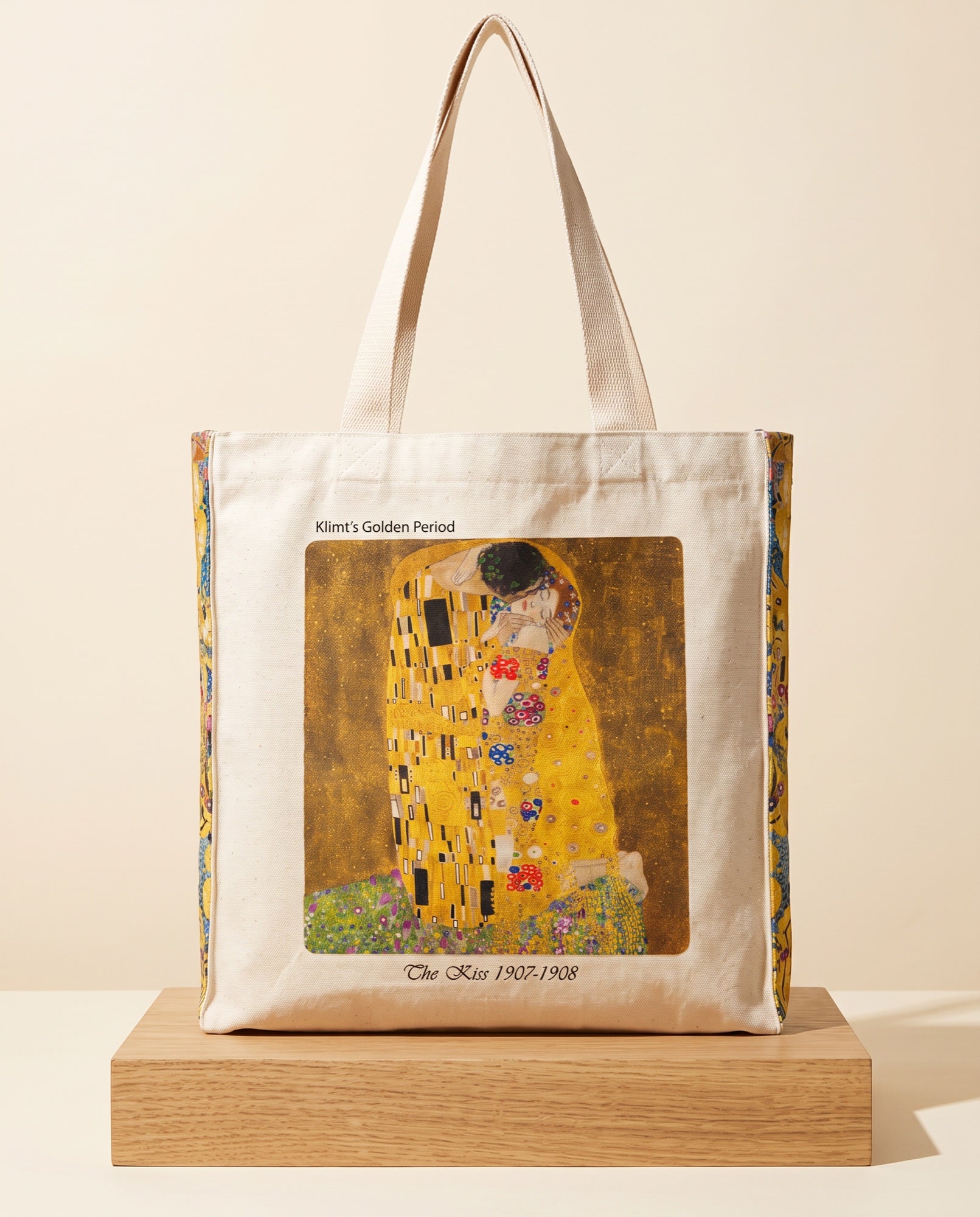 gustav-klimt-the-kiss-tote-bag Hero